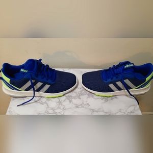 Adidas Shoes, Dark Blue & Neon Green, Men's size 7